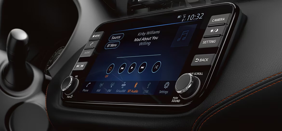 Apple CarPlay du Nissan Kicks 2025.