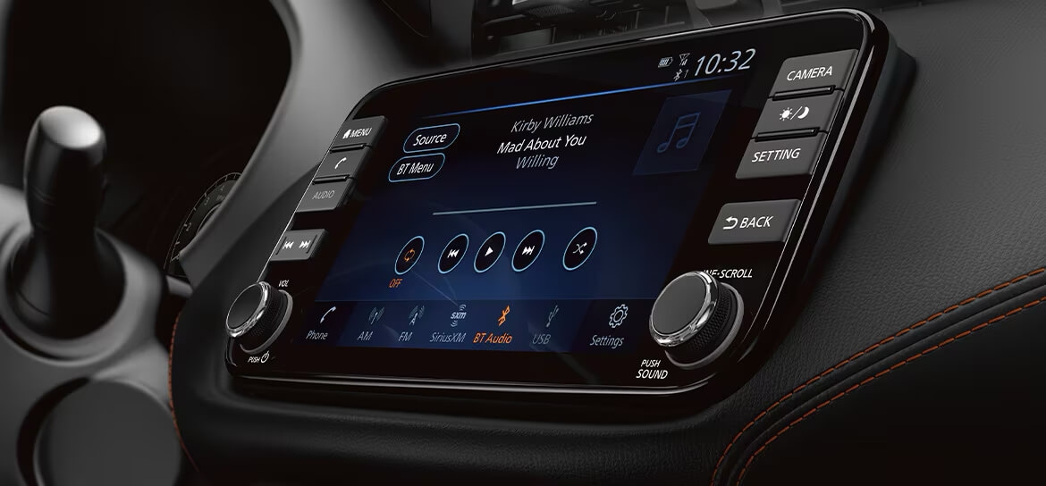 Apple CarPlay du Nissan Kicks 2024.