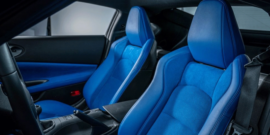 NISSAN Z INTÉRIEUR BLEU