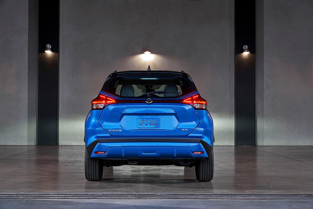 Vue arrière du Nissan Kicks 2021